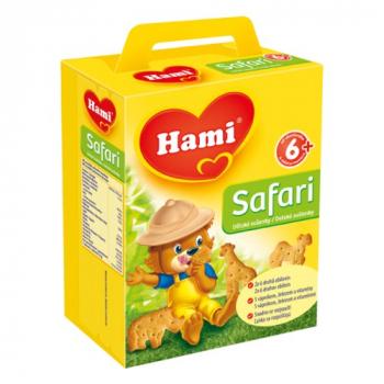 Hami Safari Detské sušienky od ukončeného 6. mesiaca 180g