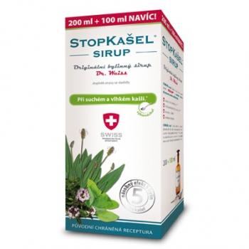 StopKašeľ sirup Dr. Weiss 200+100ml NAVYŠE