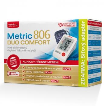 Cemio Metric 806 DUO COMFORT digitálny tlakomer na pažu