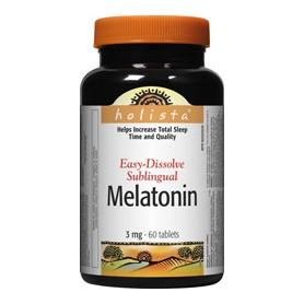 Melatonín 3mg Holista 60tbl kvalitný spánok