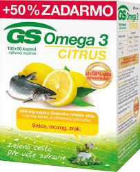 GS Omega 3 CITRUS 60+30cps