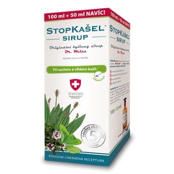 StopKašeľ sirup Dr. Weiss 100+50ml NAVYŠE