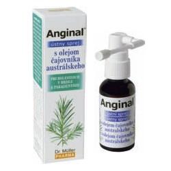 Anginal ústny sprej s olejom čajovníka austrálskeho 30ml