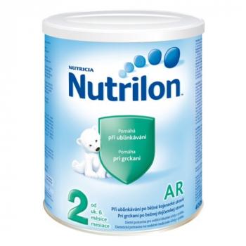 Nutrilon 2 AR pri grckaní po bežnej dojčenskej strave, od ukončeného 6. mesiaca 400g