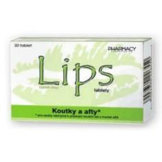Lips tablety - Kútiky a afty 30ks