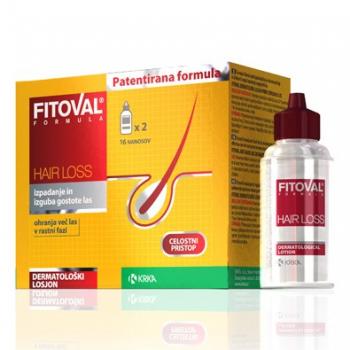 Fitoval dermatologické tonikum proti vypadávaniu vlasov 2x40ml