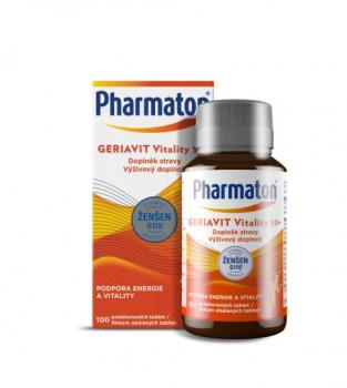 Pharmaton Geriavit vitaminy pre seniorov 100tbl