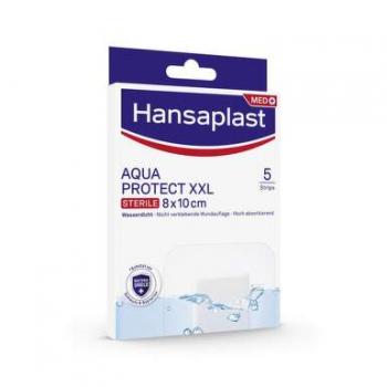 HANSAPLAST MED antibacterial aqua protect XXL 8x10cm