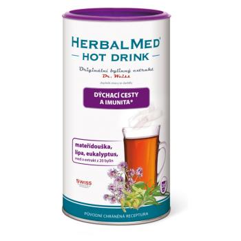 HERBALMED Dr.Weiss Hot drink dýchacie cesty 180 g 