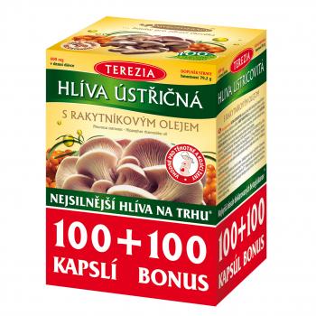 Hliva ustricová s rakytníkovým olejom 100+100cps