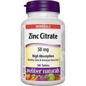 webbwer naturals zinok citrát 50mg 180tbl