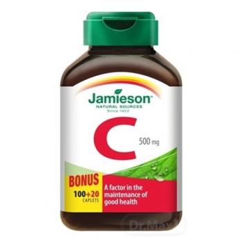 Vitamín C 500 mg 120tbl Jamieson