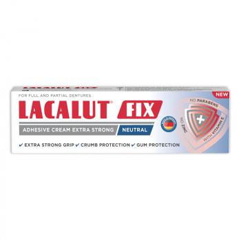 Lacalut Fix extra silný fixačný krém neutrálny 40g