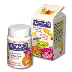 Gumkáči s vitamínom C 40ks