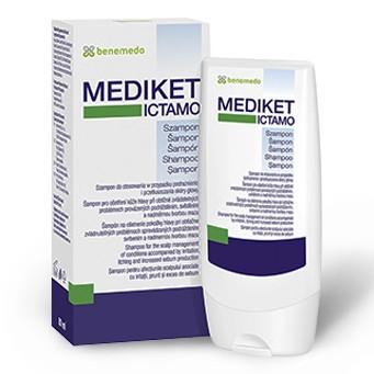 Mediket Ictamo šampón pri nadmernej tvorbe mazu 80ml