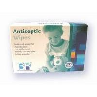 BK Antiseptic wipes Obrúsky na dezinfekciu drobných zranení 20ks