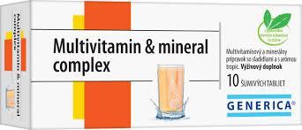 Multivitamin & mineral complex 10šumivých tabliet