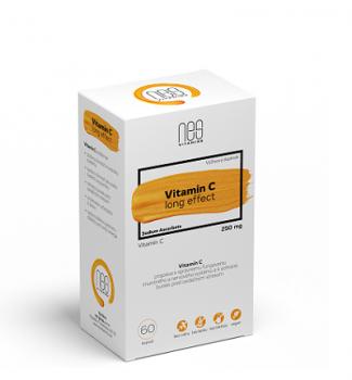 nesVITAMINS Vitamin C long effect 60 kapsúl