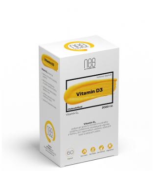 nesVITAMINS Vitamin D3 2000 I.U. 60 kapsúl
