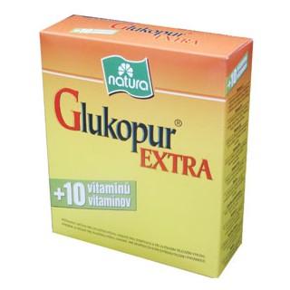 Glukopur Extra + 10 vitamínov (hroznový cukor) 500g