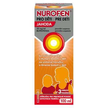 NUROFEN pre deti Jahoda 20mg/ml 100ml