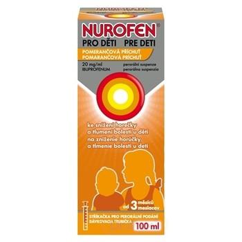 Nurofen pre deti, perorálna suspenzia 100ml