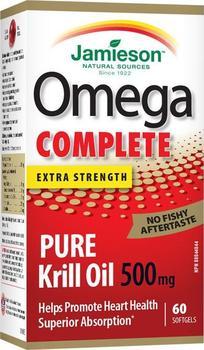 Omega Complete Super Krill 500mg s astaxantínom 60kps Jamieson