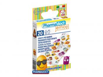 Pharmadoct Emoticon detská náplasť hypoalergenna 20ks