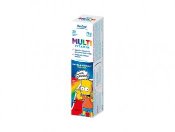 Revital Simpsons Multivitamín, šumivé tablety 20ks