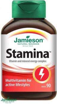 Stamina komplex vitamínov a minerálov 90tbl Jamieson