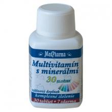 Multivitamín s minerálmi - 30 zložiek 30+7tbl zdarma