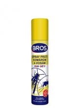 BROS Sprej proti komárom a osám pre deti 90ml