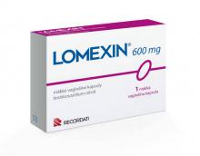 Lomexin 600mg mäkká vaginálna kapsula 1ks