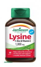 Lyzín so zinkom a vitamínom C na podporu imunity