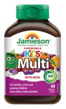 Multi Kids multivitamín so železom 60tbl Jamieson