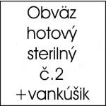 Obväz hotový sterilný č.2