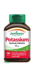 Potassium Draslík regular strength 50mg 100tbl.
