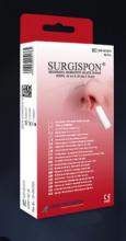 SURGISPON Nasal hemostatická želatínová špongia, vstrebateľná, sterilná, stripy 40x10x10mm 5ks