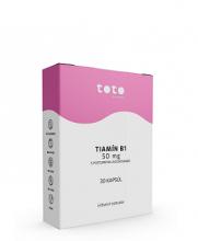 TOTO Tiamín B1 50 mg 30 kapsúl