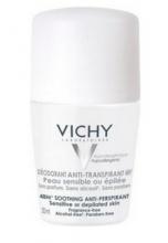 VICHY Antiperspirant 48h pre citlivú a depilovanú pokožku roll-on 50ml
