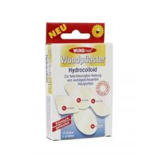 Wundmed Náplasť hydrokoloidná 4 veľkosti 10ks