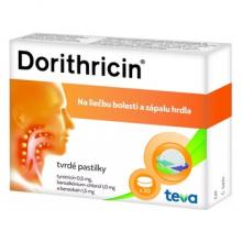 Dorithricin tvrdé pastilky 20ks