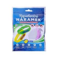 Repelentný náramok proti komárom a kliešťom mix farieb 1ks